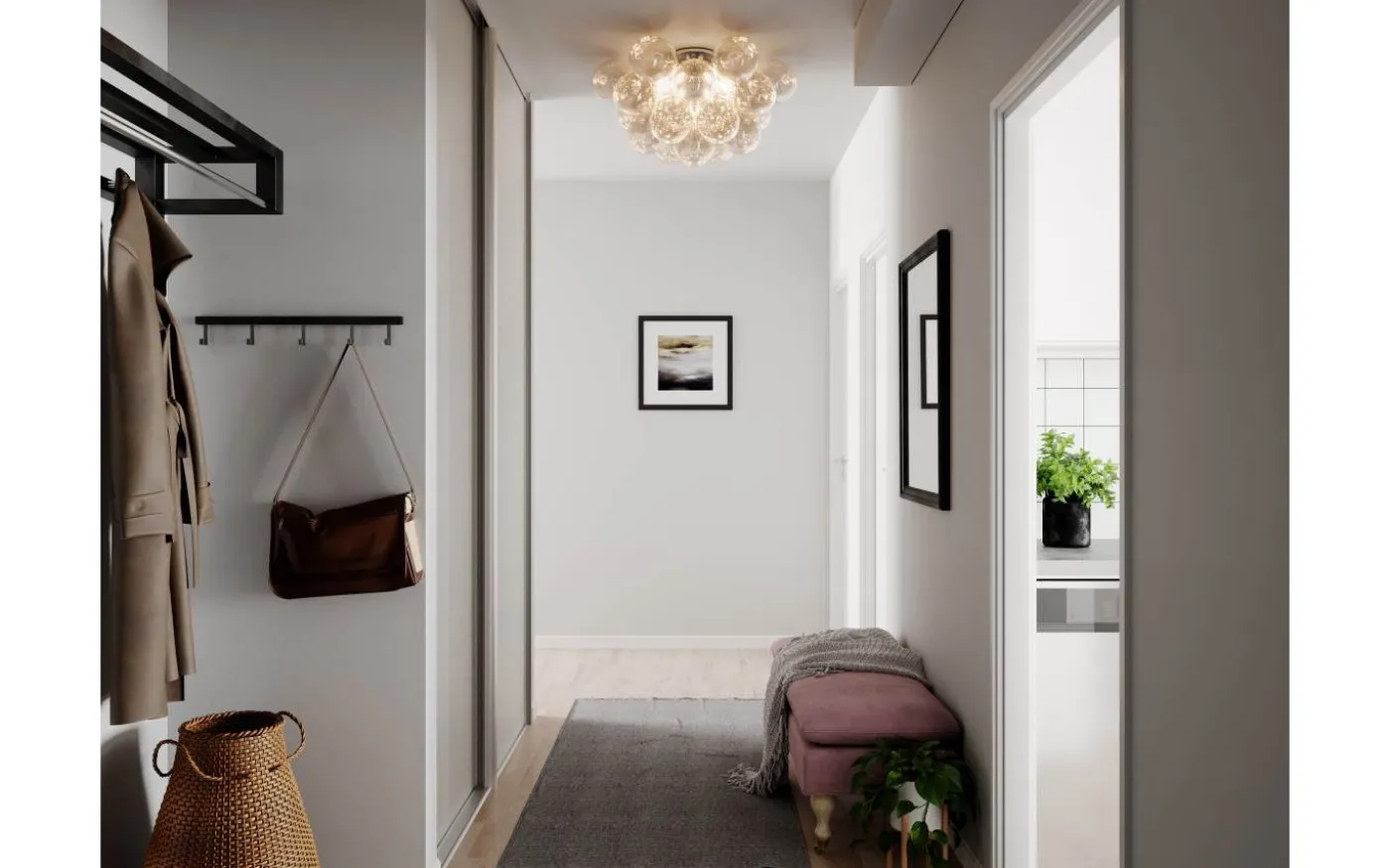 Gross Plafond 70cm Amber