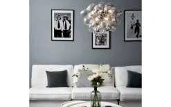 Vardagsrum|Kök & Matplats<By Rydens Gross Taklampa 50cm Klarglas