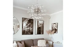 Vardagsrum|Kök & Matplats<By Rydens Gross Taklampa 50cm Klarglas