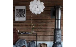 Gross Taklampa 50cm Opalvit