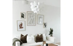 Gross Taklampa 50cm Opalvit