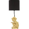 Mauro Ferretti Grosso Bordslampa Apa 51,5cm Guld/Svart* Bordslampor