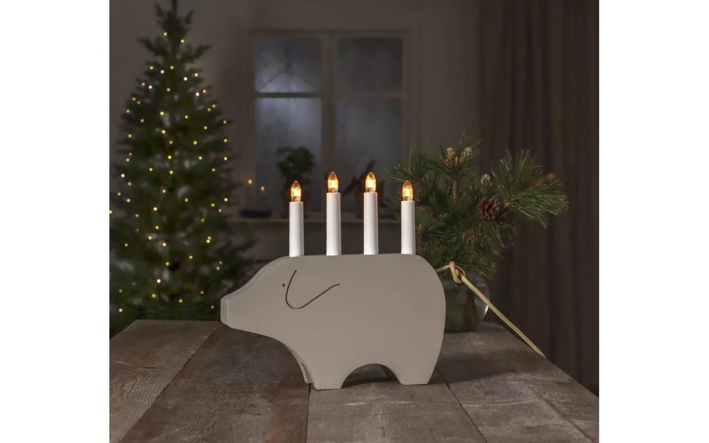 Star Trading Gry Adventsljusstake 28cm Beige* Visa Alla Adventsljusstakar|Adventsljusstakar 0-30 Cm
