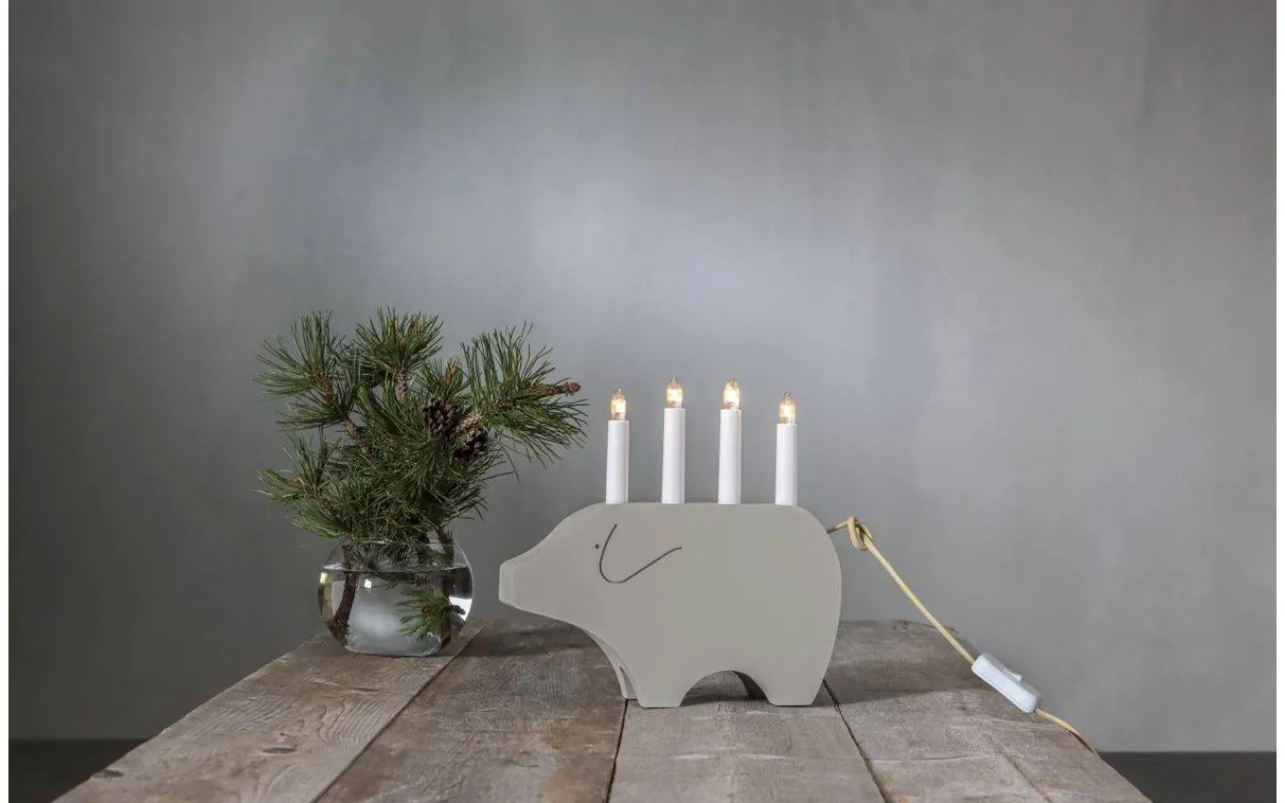 Star Trading Gry Adventsljusstake 28cm Beige* Visa Alla Adventsljusstakar|Adventsljusstakar 0-30 Cm