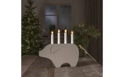 Star Trading Gry Adventsljusstake 28cm Beige* Visa Alla Adventsljusstakar|Adventsljusstakar 0-30 Cm