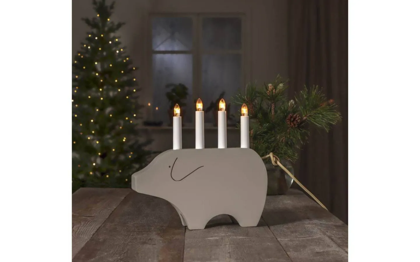 Star Trading Gry Adventsljusstake 28cm Beige* Visa Alla Adventsljusstakar|Adventsljusstakar 0-30 Cm