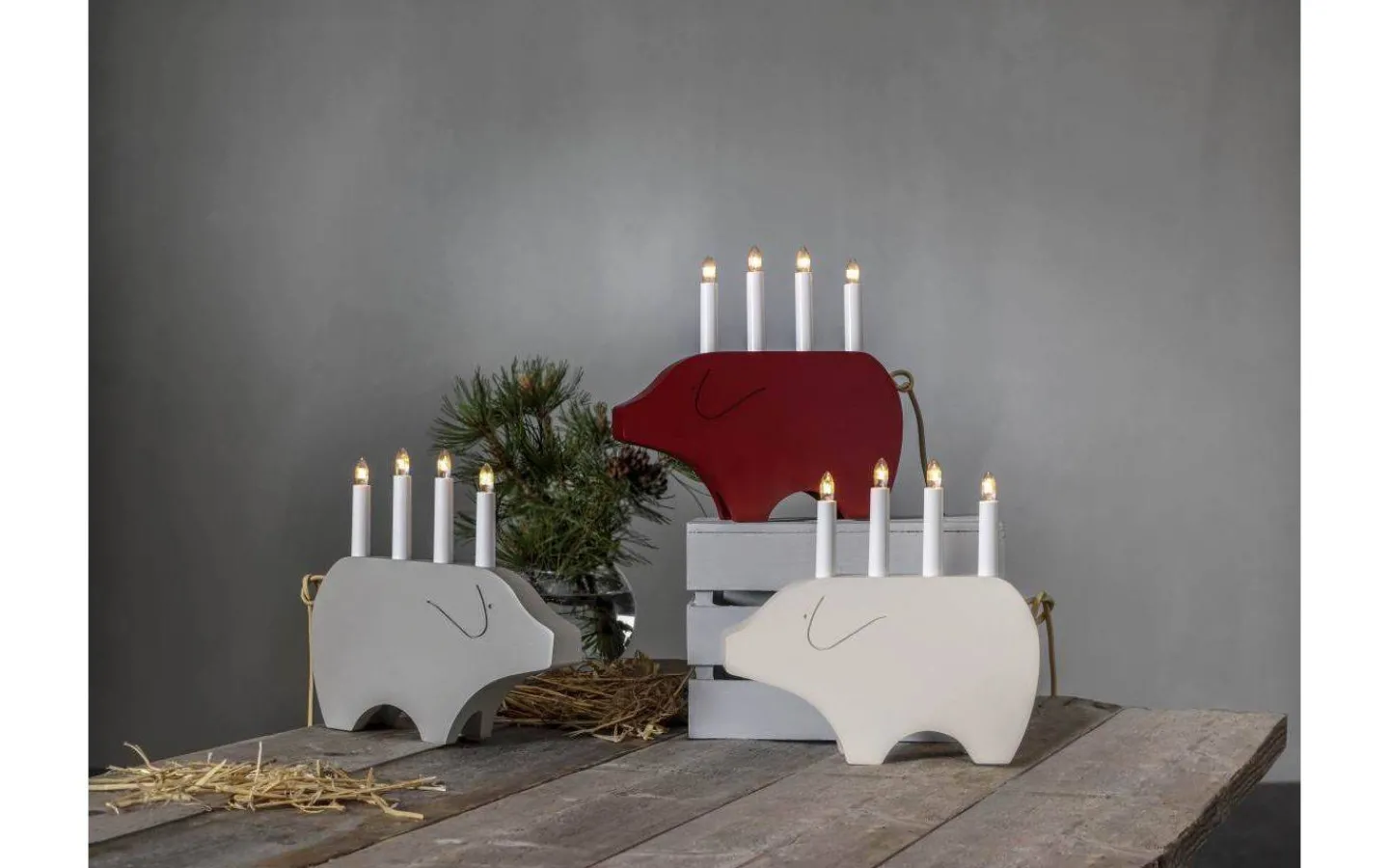 Star Trading Gry Adventsljusstake 28cm Beige* Visa Alla Adventsljusstakar|Adventsljusstakar 0-30 Cm