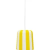 Gry Fönsterlampa 20cm Gula Ränder