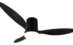 Reality Göteborg Takfläkt 132cm LED mattsvart* Takfläktar