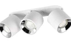 Guayana Spotlight 3-delad GU10 matt vit