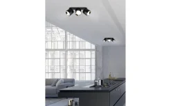 Takspot Med 3 Lampor<Trio Lighting Guayana Spotlight 3-delad GU10 mattsvart