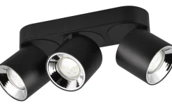 Takspot Med 3 Lampor<Trio Lighting Guayana Spotlight 3-delad GU10 mattsvart