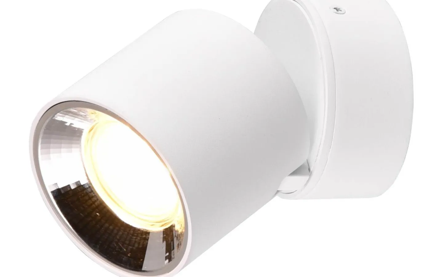 Trio Lighting Guayana Spotlight 1-dels GU10 matt vit* Takspot Med 1 Lampa