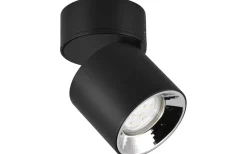 Guayana Spotlight 1-dels GU10 mattsvart