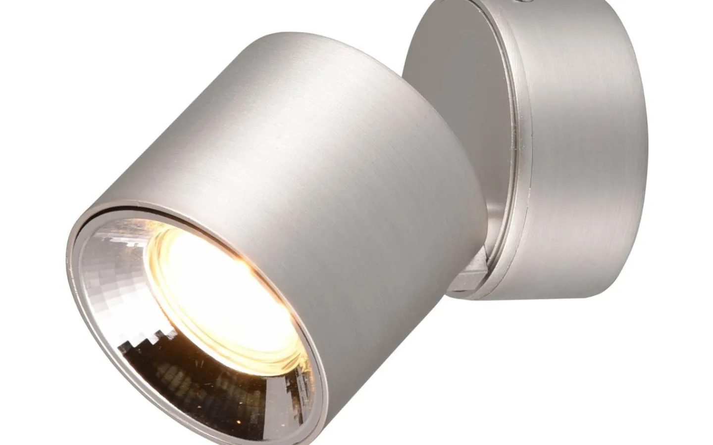 Takspot Med 1 Lampa<Trio Lighting Guayana Spotlight 1-dels GU10 borstad aluminium