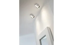 Takspot Med 1 Lampa<Trio Lighting Guayana Spotlight 1-dels GU10 borstad aluminium