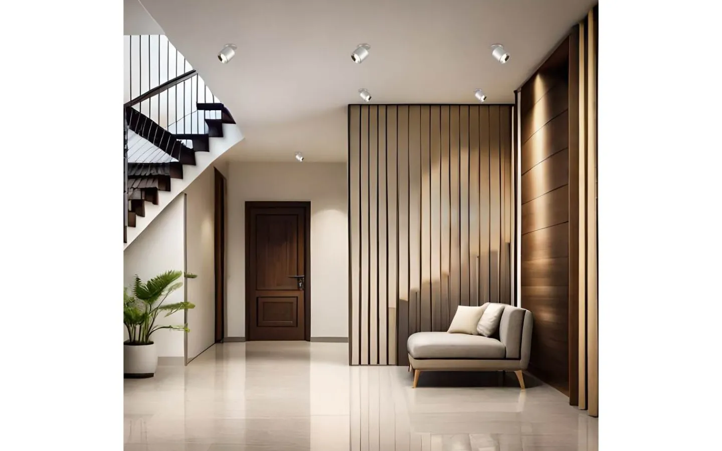 Takspot Med 1 Lampa<Trio Lighting Guayana Spotlight 1-dels GU10 borstad aluminium