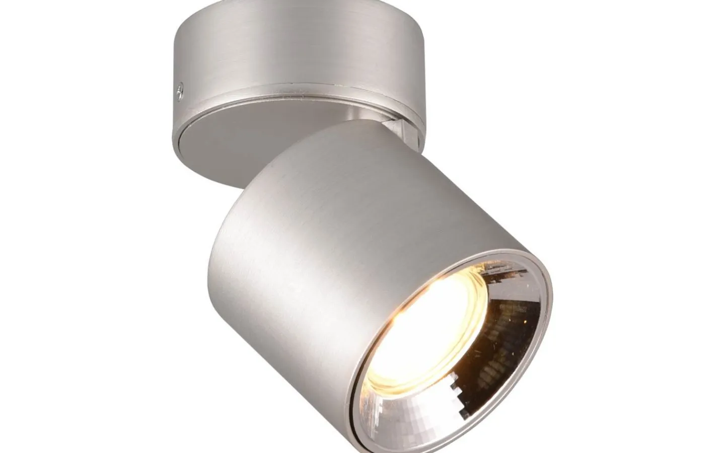 Takspot Med 1 Lampa<Trio Lighting Guayana Spotlight 1-dels GU10 borstad aluminium