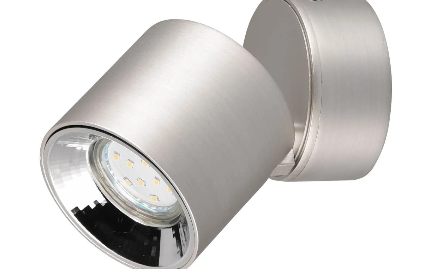 Takspot Med 1 Lampa<Trio Lighting Guayana Spotlight 1-dels GU10 borstad aluminium