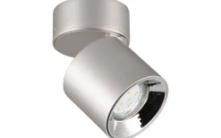 Takspot Med 1 Lampa<Trio Lighting Guayana Spotlight 1-dels GU10 borstad aluminium