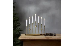 Adventsljusstakar 31-60 Cm<Star Trading Gustavo Adventsljusstake Mässing 37cm