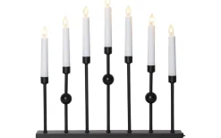 Star Trading Gustavo Adventsljusstake 37cm Svart* Visa Alla Adventsljusstakar|Adventsljusstakar 31-60 Cm