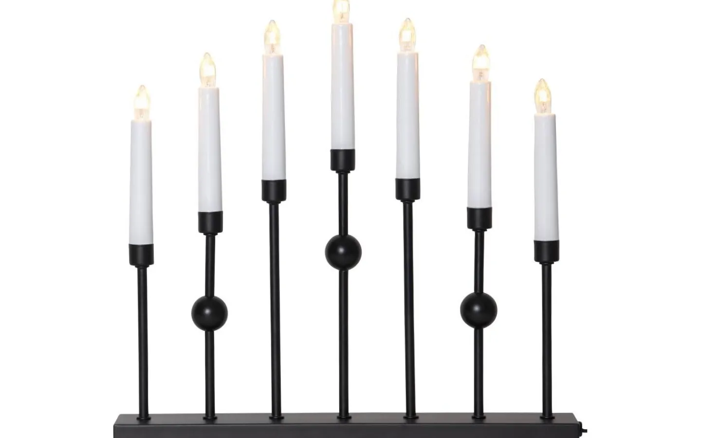 Star Trading Gustavo Adventsljusstake 37cm Svart* Visa Alla Adventsljusstakar|Adventsljusstakar 31-60 Cm