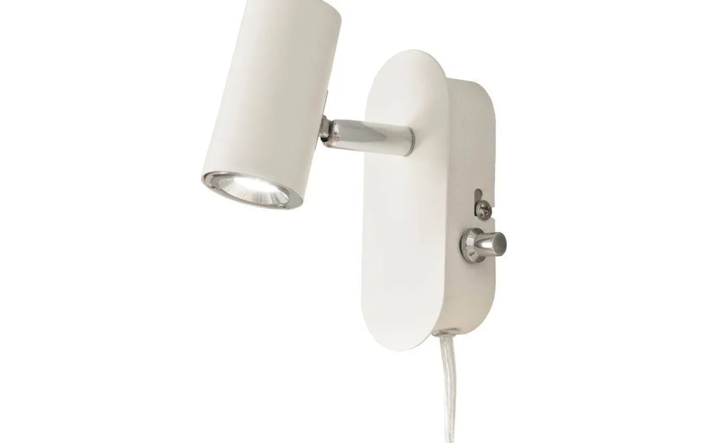 Aneta Gusto Väggspotlight LED 5W 3000K Vit/Krom* Sovrum|Läslampor