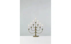 Gylling Adventljusstake 53cm Mässing