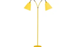 Klassiska Golvlampor|Golvfötter<ArmaturHantverk Haga Golvfot 2L 140cm Gul