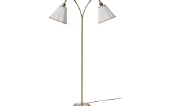 ArmaturHantverk Haga Golvfot 2L 140cm Mässing* Klassiska Golvlampor|Golvfötter