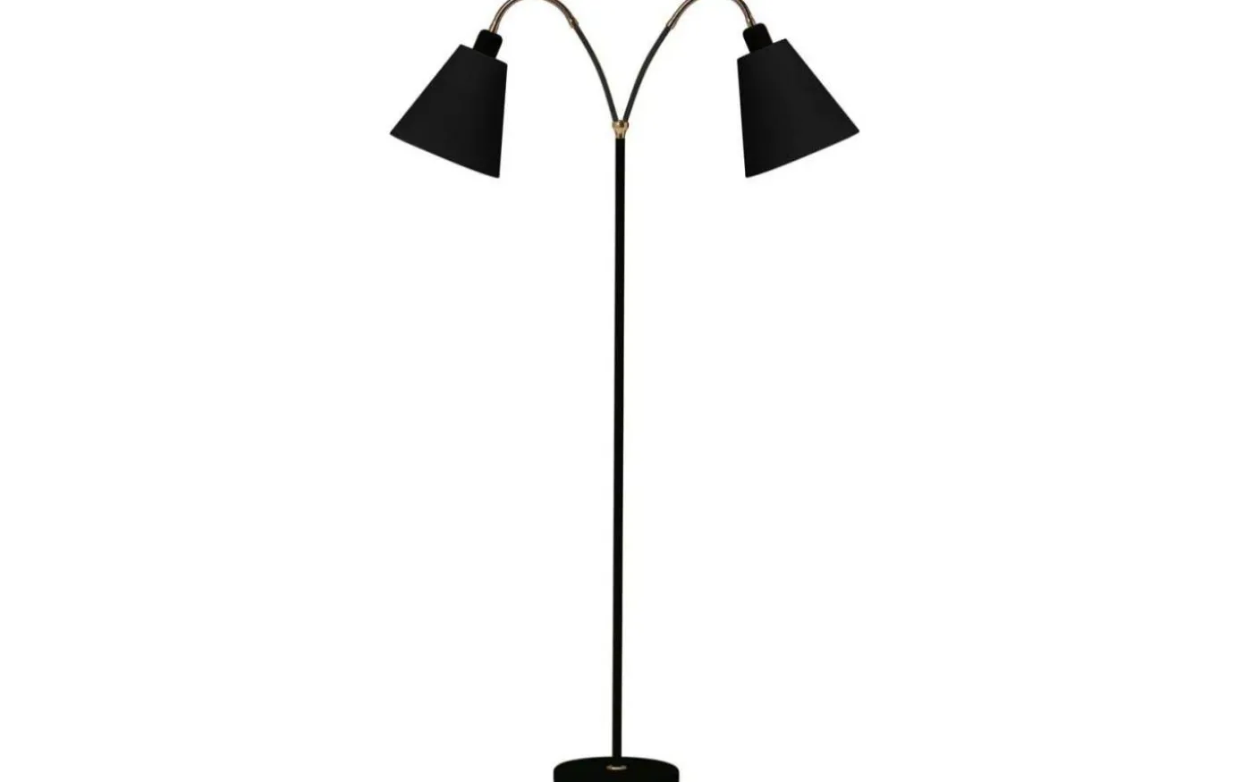 Haga Golvfot 2L 140cm Svart