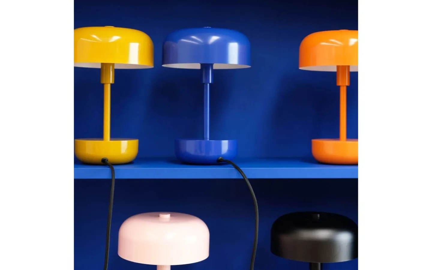 Dyberg Larsen Haipot Bordslampa 26cm Blå* Bordslampor