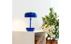 Uppladdningsbara Lampor Utomhus|Uppladdningsbara Lampor Utomhus<Dyberg Larsen Haipot Uppladdningsbar Bordslampa 26cm LED 3000K 3W Blå IP44