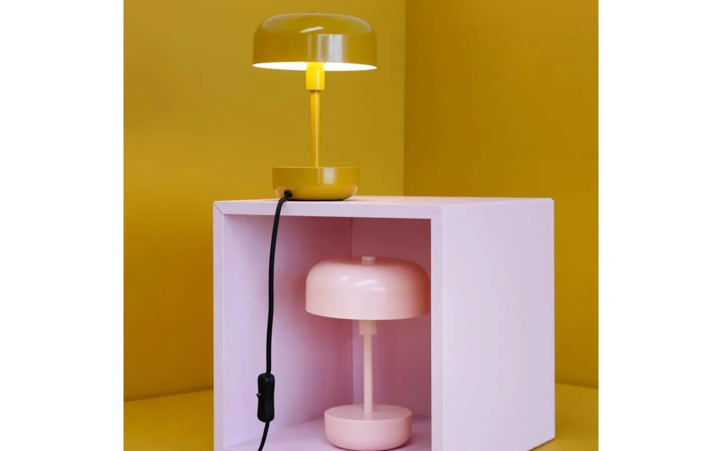 Uppladdningsbara Lampor Utomhus|Uppladdningsbara Lampor Utomhus<Dyberg Larsen Haipot Uppladdningsbar Bordslampa 26cm LED 3000K 3W Rosa IP44