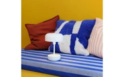 Dyberg Larsen Haipot Uppladdningsbar Bordslampa 26cm LED 3000K 3W Vit IP44* Uppladdningsbara Lampor Utomhus|Uppladdningsbara Lampor Utomhus