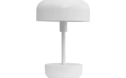Dyberg Larsen Haipot Uppladdningsbar Bordslampa 26cm LED 3000K 3W Vit IP44* Uppladdningsbara Lampor Utomhus|Uppladdningsbara Lampor Utomhus