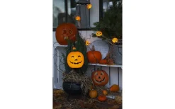 Halloween Batteridriven Ljusslinga 2,1m LED Pumpa