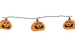 Halloween Batteridriven Ljusslinga 2,1m LED Pumpa
