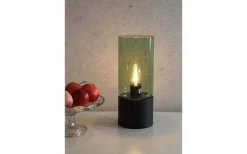 Oriva Halmstad Bordslampa 25cm Svart/Grön* Bordslampor