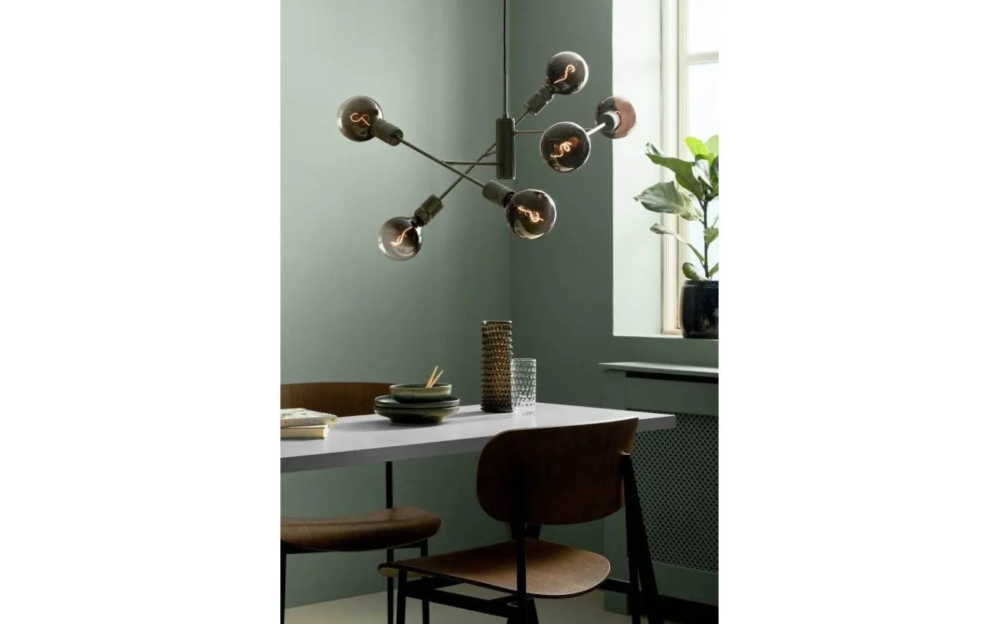 Stora Taklampor Ø70-150 Cm<Halo Design Halo Taklampa 75cm Gun Black