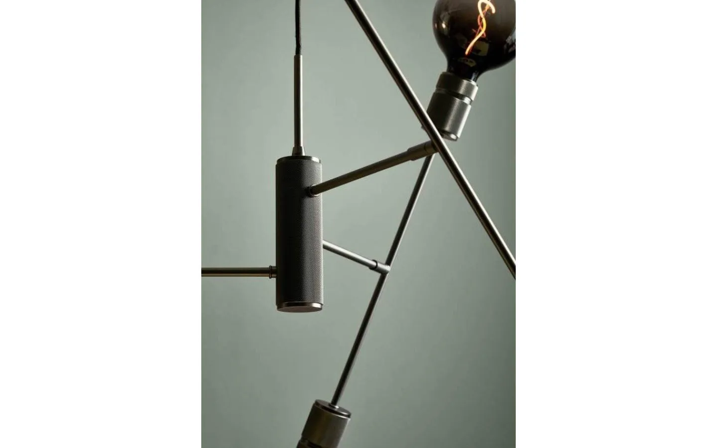 Stora Taklampor Ø70-150 Cm<Halo Design Halo Taklampa 75cm Gun Black