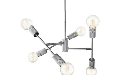 Stora Taklampor Ø50-69 Cm<Halo Design Halo Taklampa 53cm Gun Black