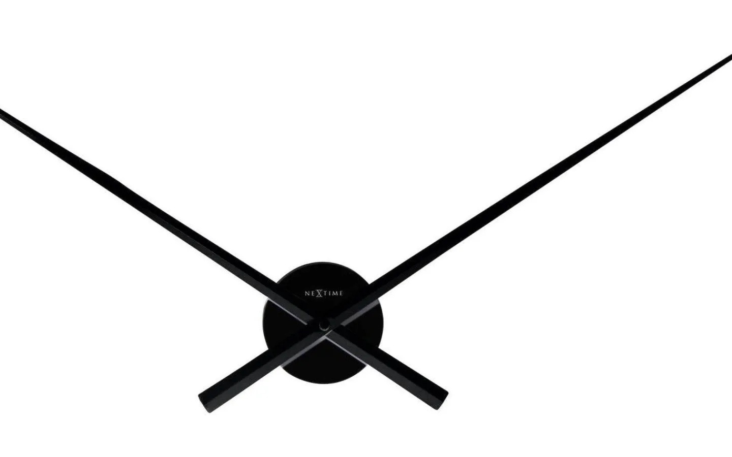 NeXtime Hands Väggklocka 70cm Svart* Väggklockor