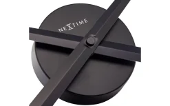 NeXtime Hands Väggklocka 70cm Svart* Väggklockor