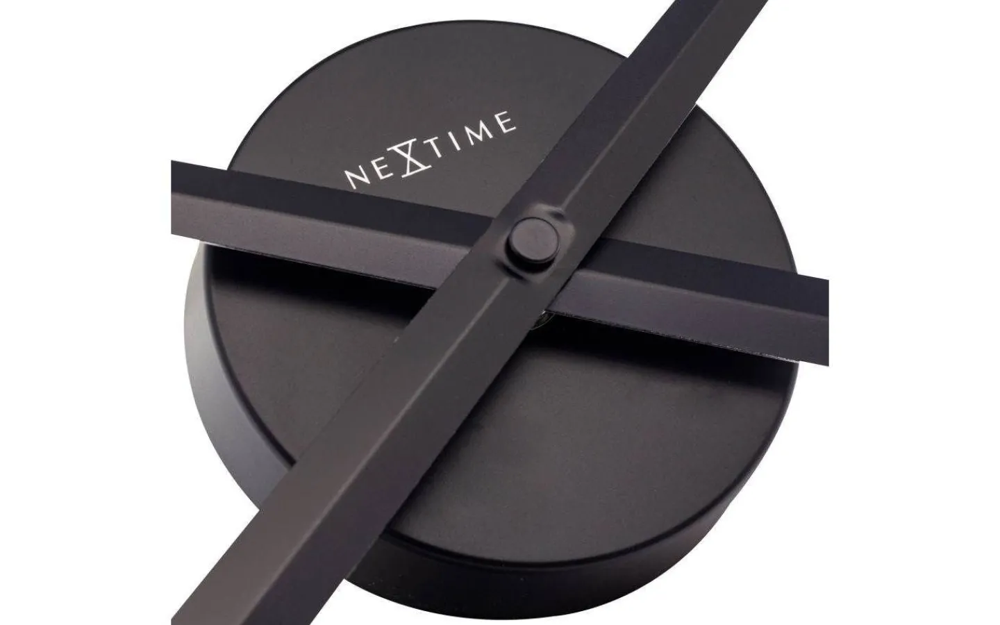 NeXtime Hands Väggklocka 70cm Svart* Väggklockor