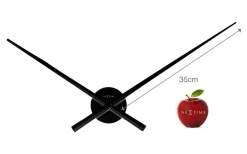 NeXtime Hands Väggklocka 70cm Svart* Väggklockor