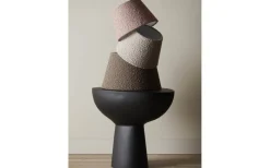 PR Home Hanna Lampskärm Ø26cm Bouclé Beige* Enfärgade Runda Lampskärmar