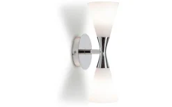 Herstal Harlekin Duo Vägglampa Krom* Vardagsrum|Kök & Matplats