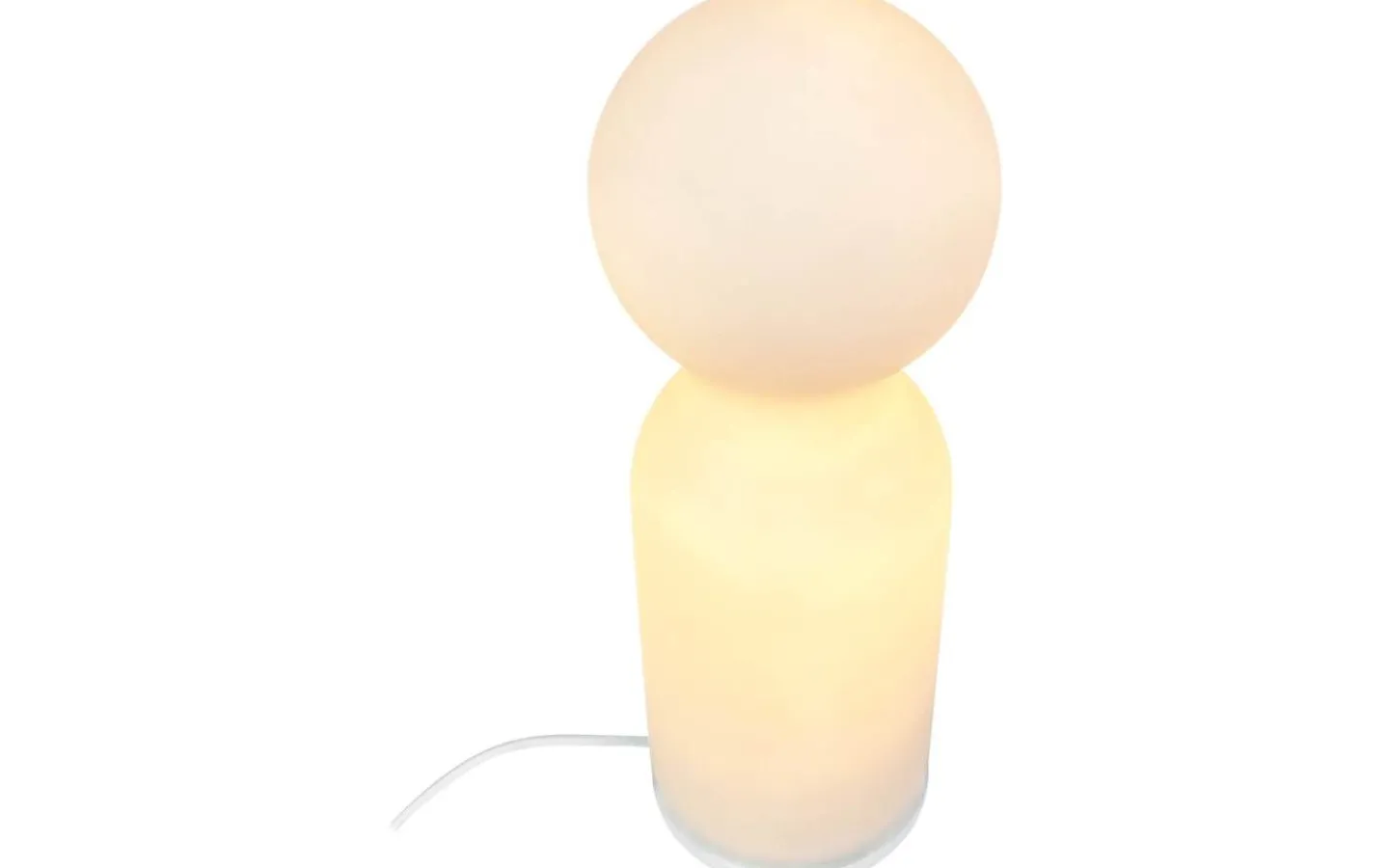 Bordslampor<Dyberg Larsen Harper Bordslampa 35cm Opalvit